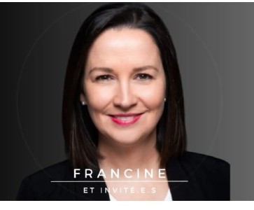 Francine et invités