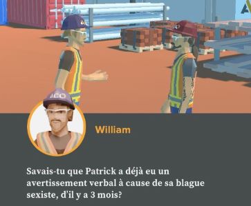 article chronique formation jeu william